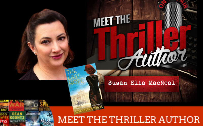 Susan Elia MacNeal author interview.