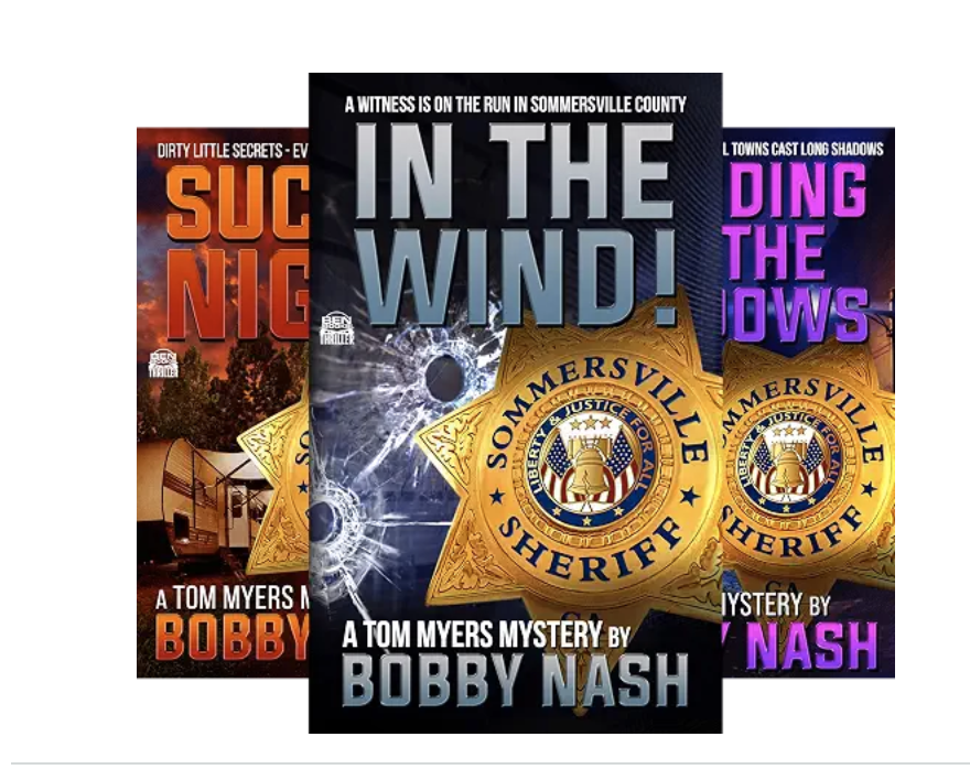 Bobby Nash Books | Tom Myers Mysteries